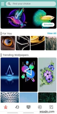অনন্য ওয়ালপেপার খোঁজার জন্য সেরা অ্যান্ড্রয়েড অ্যাপ 