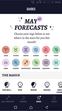 9টি সেরা জ্যোতিষশাস্ত্র এবং রাশিফলের অ্যাপ 
