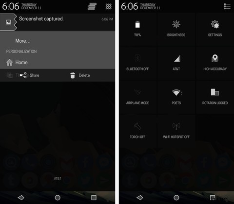 সেরা বিনামূল্যে CyanogenMod থিম আরো 