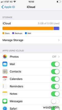 আপনার বার্তাগুলি কতটা iCloud স্পেস ব্যবহার করছে তা কীভাবে দেখুন