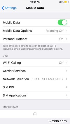 আইফোন সেলুলার ডেটা কাজ করছে না? 10 সংশোধন 