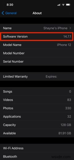 আপনার আইফোনে iOS এর কোন সংস্করণ চলছে তা কীভাবে খুঁজে বের করবেন