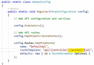 কিভাবে আমরা C# ASP.NET WebAPI তে অ্যাকশন পদ্ধতির জন্য উপনামের নাম নির্ধারণ করতে পারি? 