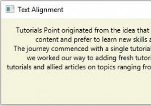 জাভাএফএক্সে পাঠ্যের সারিবদ্ধকরণগুলি কীভাবে সামঞ্জস্য করবেন? 