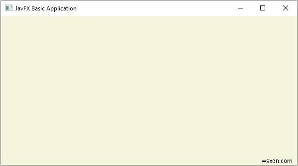 কিভাবে একটি JavaFX বেসিক অ্যাপ্লিকেশন তৈরি করবেন? 