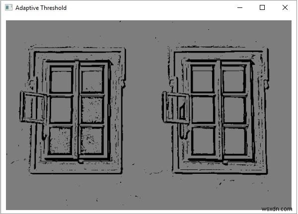 জাভা উদাহরণ ব্যবহার করে OpenCV অ্যাডাপ্টিভ থ্রেশহোল্ড ব্যাখ্যা করুন 