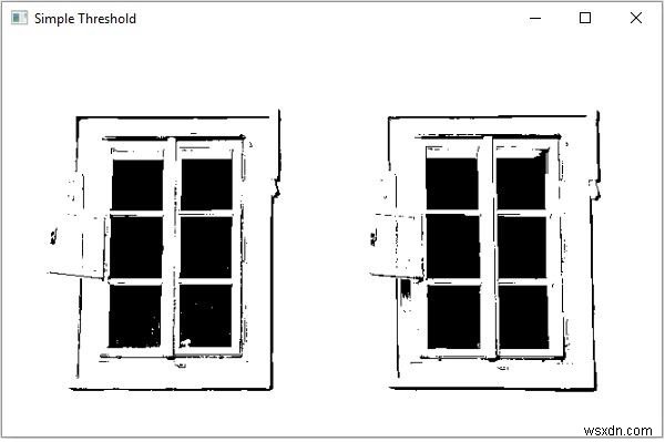 জাভা উদাহরণ ব্যবহার করে OpenCV সিম্পল থ্রেশহোল্ড ব্যাখ্যা করুন 