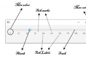 কিভাবে একটি JavaFX স্লাইডার তৈরি করবেন? 