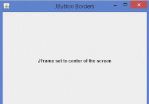 কিভাবে জাভাতে একটি স্ক্রিনের কেন্দ্রে একটি JFrame প্রদর্শন করবেন? 