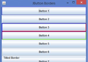 কিভাবে আমরা জাভাতে JButton এ বিভিন্ন সীমানা প্রয়োগ করতে পারি? 