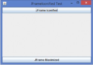 কিভাবে আমরা জাভাতে একটি JFrame প্রোগ্রামাটিকভাবে ছোট/বড় করতে পারি? 