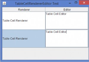 জাভাতে TableCellRenderer এবং TableCellEditor এর মধ্যে পার্থক্য কি? 