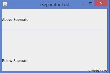 জাভাতে JSeparator ক্লাসের গুরুত্ব কী? 