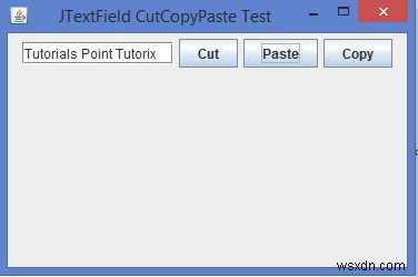 কিভাবে আমরা জাভাতে JTextField-এর কাট, কপি এবং পেস্ট কার্যকারিতা বাস্তবায়ন করতে পারি? 