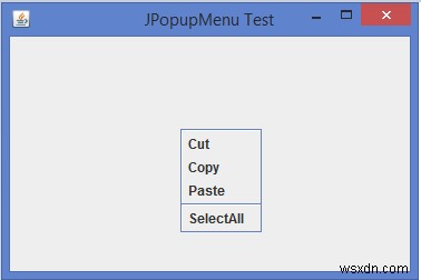 কিভাবে আমরা জাভাতে JPopupMenu ব্যবহার করে ডান ক্লিক মেনু বাস্তবায়ন করতে পারি? 