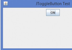 কিভাবে আমরা জাভাতে একটি JToggleButton বাস্তবায়ন করতে পারি? 