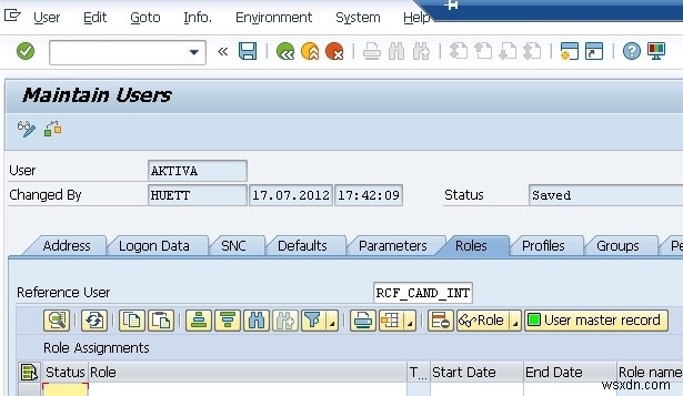 JAVA অ্যাপ্লিকেশন থেকে SAP RFC ফাংশন মডিউল RFC_SYSTEM_INFO এ কল করার জন্য ব্যবহারকারীর অধিকার প্রয়োজন 