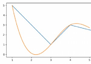 কিভাবে matplotlib সঙ্গে একটি মসৃণ লাইন প্লট? 