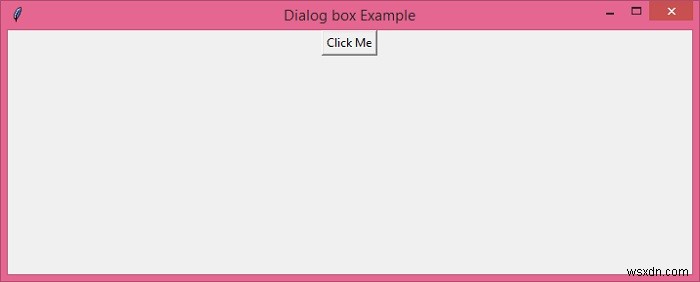 পাইথনের একটি Tkinter মডিউলে সামনে উপস্থিত হওয়ার জন্য একটি ডায়ালগ বক্স কীভাবে আনবেন? 