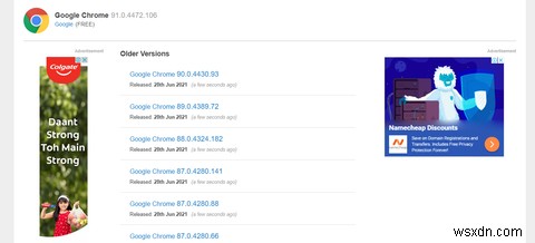 কীভাবে ক্রোমকে একটি পুরানো সংস্করণে ডাউনগ্রেড করবেন 