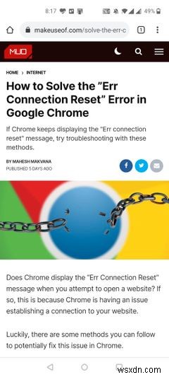 Chrome ব্যবহার করার সময় আপনার Android ট্যাবলেট শীঘ্রই ডেস্কটপ মোডে ডিফল্ট হতে পারে 