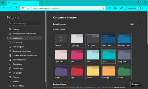 Microsoft এজ ব্রাউজারে কাস্টম কালার অ্যাকসেন্ট নিয়ে আসছে