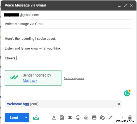 কীভাবে Gmail এ ভয়েস মেসেজ পাঠাবেন