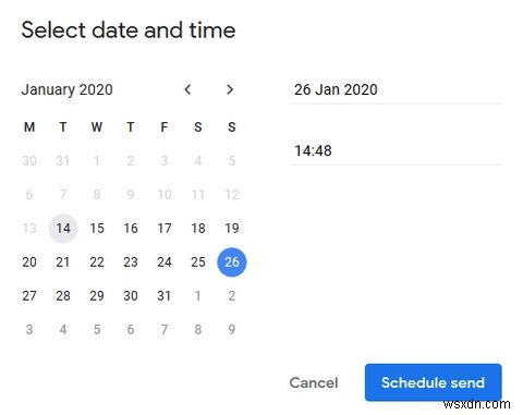 জিমেইলে একটি ইমেল পাঠাতে বিলম্ব করার জন্য কীভাবে সময়সূচী করবেন 