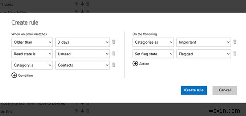 Outlook.com উন্নত নিয়ম, ফিচার পূর্বাবস্থা, ইন-লাইন উত্তর এবং আরও অনেক কিছু পায়