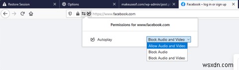 ফায়ারফক্সে কীভাবে অটোপ্লে ব্লক বা অনুমতি দেওয়া যায় 