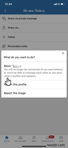 লিঙ্কডইনে কাউকে কীভাবে ব্লক করবেন