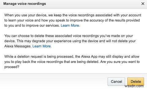 আপনার অ্যামাজন ইকো ভয়েস ডেটা কীভাবে মুছবেন 