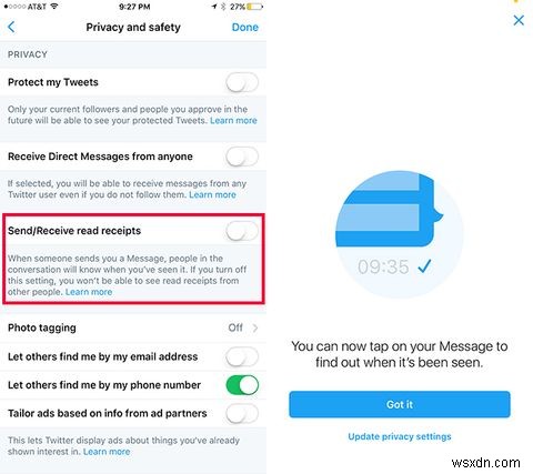 টুইটারের সরাসরি বার্তাগুলির জন্য পড়ার রসিদগুলি কীভাবে অপ্ট আউট করবেন