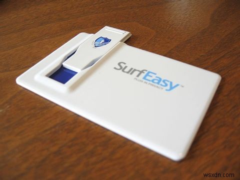 SurfEasy প্রাইভেট ব্রাউজার:একটি কার্ডে পোর্টেবল USB VPN-সক্ষম ব্রাউজার [Giveaway]