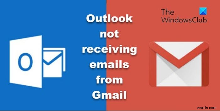 Outlook Gmail থেকে ইমেল পাচ্ছে না 