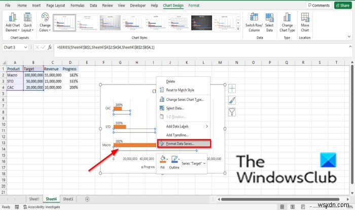 কিভাবে Excel এ একটি বার বা সার্কেল প্রগ্রেস চার্ট তৈরি করবেন 