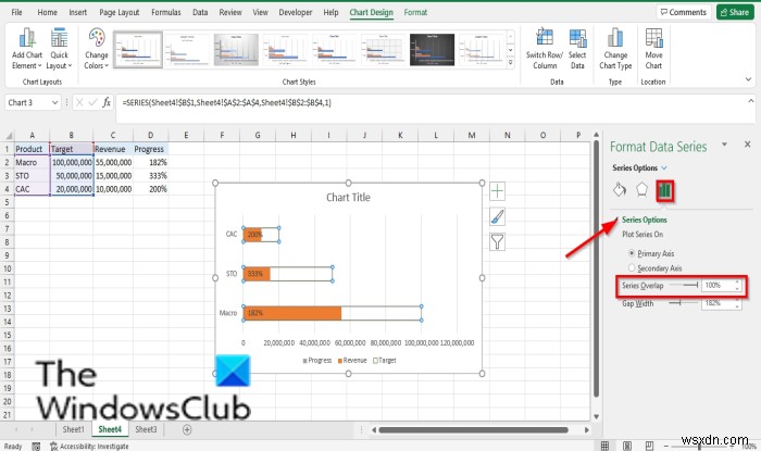 কিভাবে Excel এ একটি বার বা সার্কেল প্রগ্রেস চার্ট তৈরি করবেন 
