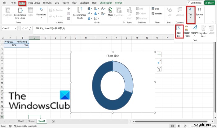 কিভাবে Excel এ একটি বার বা সার্কেল প্রগ্রেস চার্ট তৈরি করবেন 