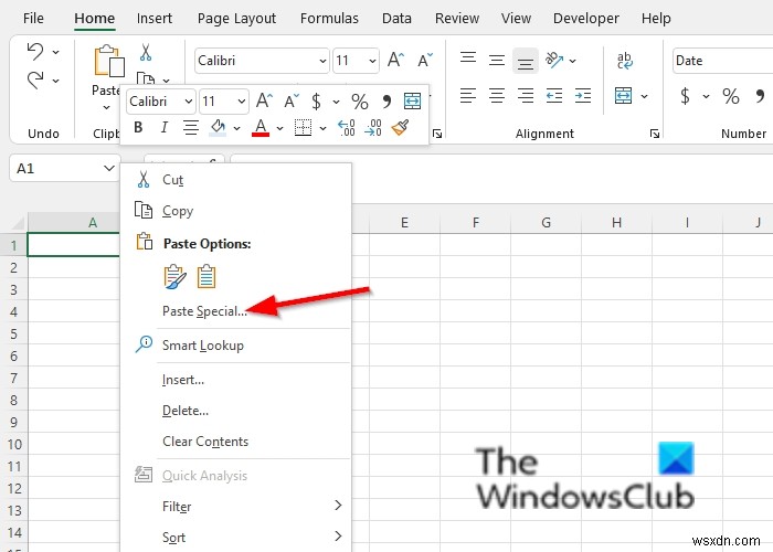 কিভাবে ঠিক করবেন Microsoft Excel ডেটা ত্রুটি পেস্ট করতে পারে না