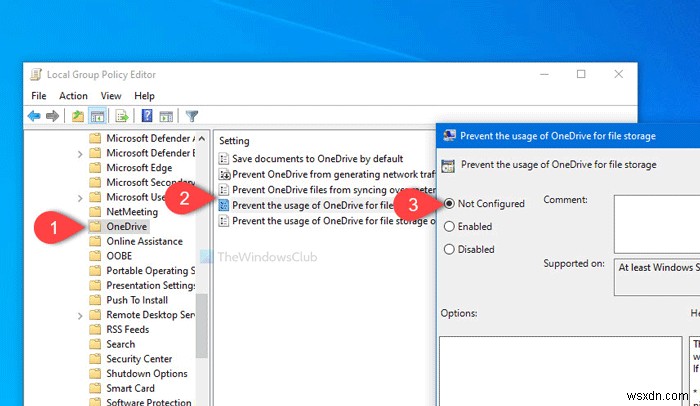 OneDrive Windows 11/10 এ শুরু হবে না 
