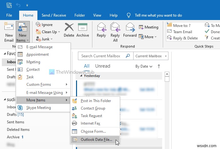 Outlook PST ফাইলের অবস্থান; কীভাবে আউটলুক পিএসটি ফাইল অ্যাক্সেস করবেন এবং তৈরি করবেন 