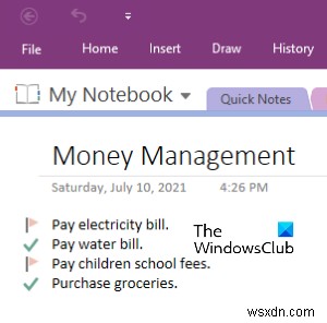 কিভাবে OneNote-এ Outlook টাস্ক তৈরি করবেন 