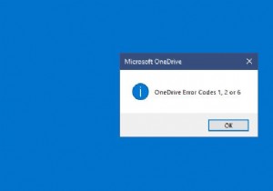 OneDrive এরর কোড 1, 2 বা 6 ঠিক করুন 