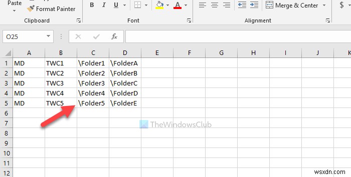 কিভাবে Excel থেকে একসাথে একাধিক ফোল্ডার তৈরি করবেন 