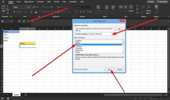 Microsoft Excel এ CHOOSE ফাংশন কিভাবে ব্যবহার করবেন 