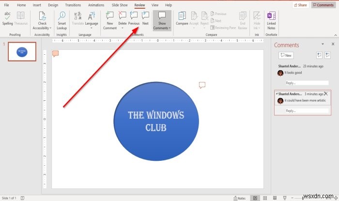 কিভাবে Microsoft PowerPoint স্লাইডে মন্তব্য যোগ করবেন