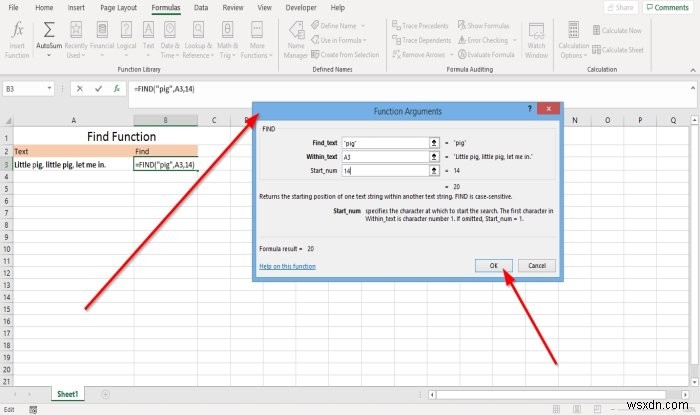 মাইক্রোসফ্ট এক্সেলে Find এবং FindB ফাংশনগুলি কীভাবে ব্যবহার করবেন 