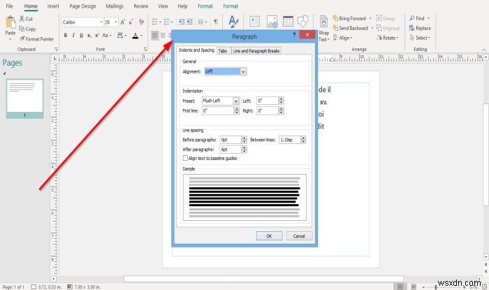 Microsoft Publisher-এ ক্যারেক্টার, লাইন বা প্যারাগ্রাফ স্পেসিং টুল ব্যবহার করে স্পেসিং কীভাবে পরিবর্তন করবেন