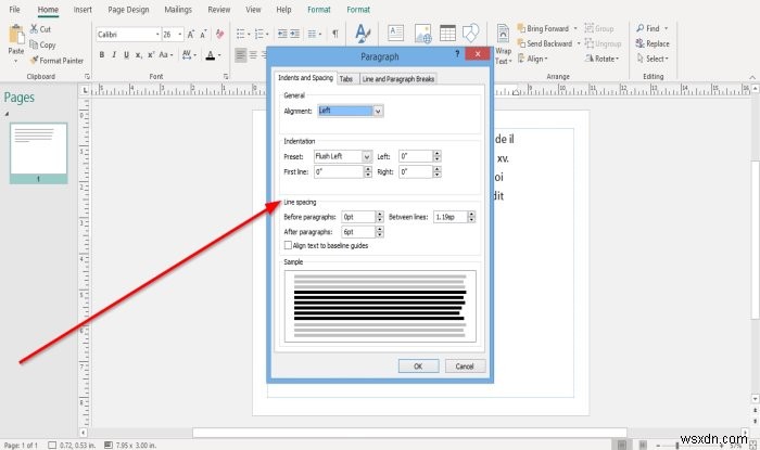 Microsoft Publisher-এ ক্যারেক্টার, লাইন বা প্যারাগ্রাফ স্পেসিং টুল ব্যবহার করে স্পেসিং কীভাবে পরিবর্তন করবেন