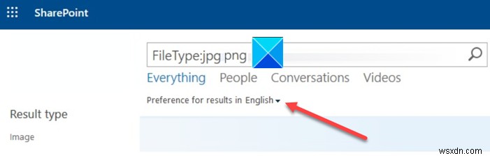 SharePoint অনুসন্ধান অন্য ভাষা থেকে ফলাফল ফেরত না 